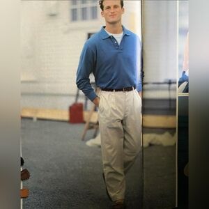 Nautica Vintage Pleated front pants